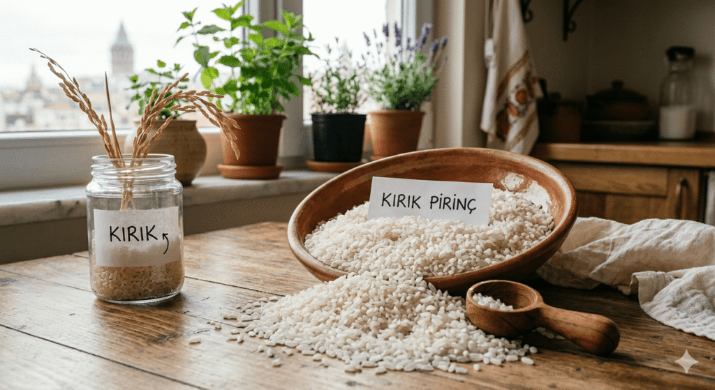 Kırık pirinç görüntüsü 