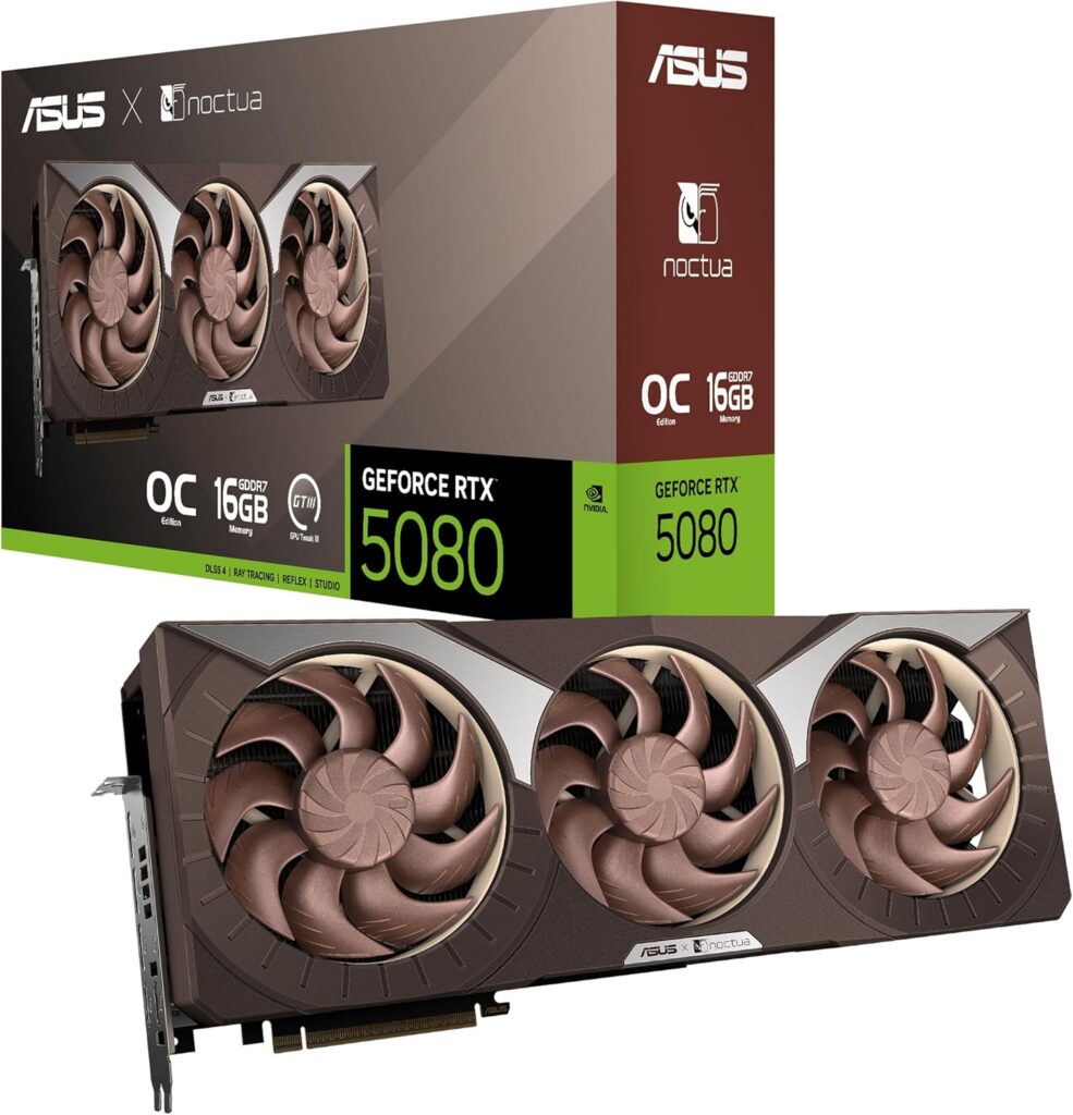 ASUS GeForce RTX 5080 16GB GDDR7 Noctua OC Edition
